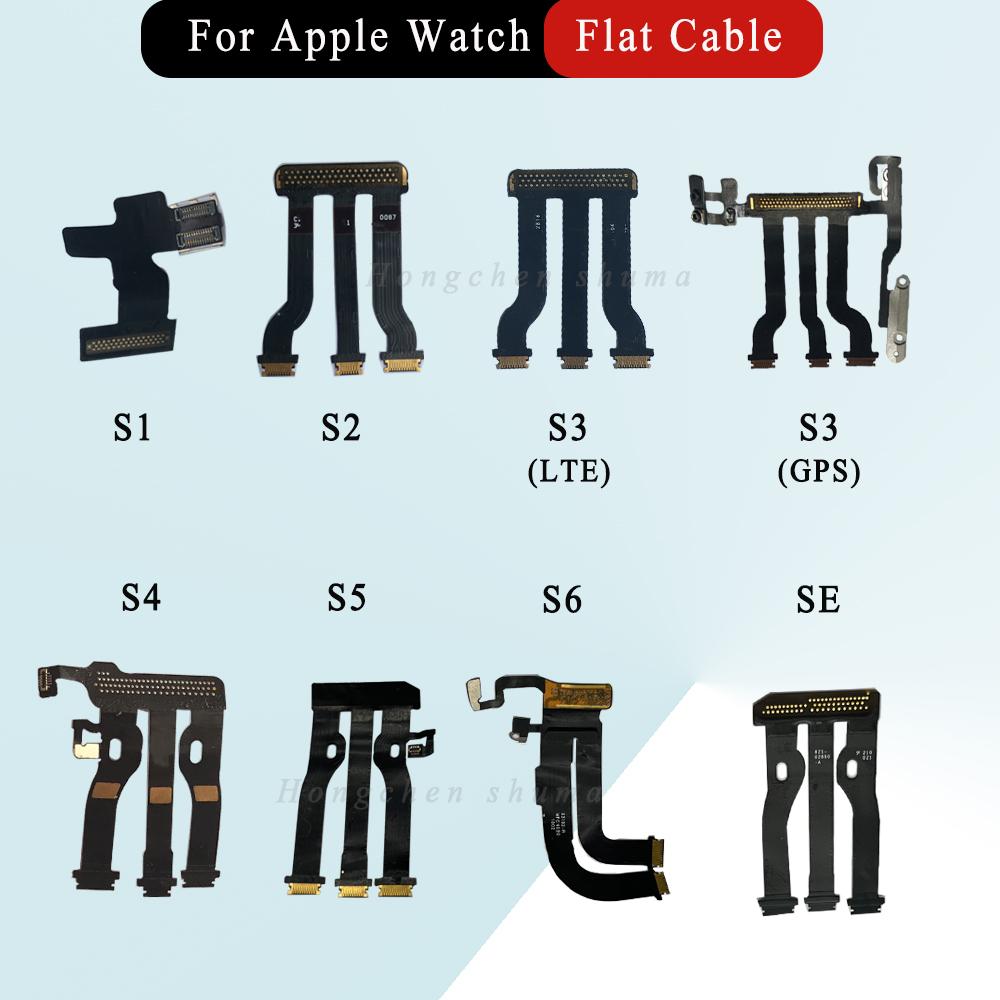 Pour Apple Watch SÉRIE 7 8 41mm 45mm SE 2022 40MM 44MM Connecteur Écran Tactile LCD Câble Plat Flexible Carte Mère Remplacement