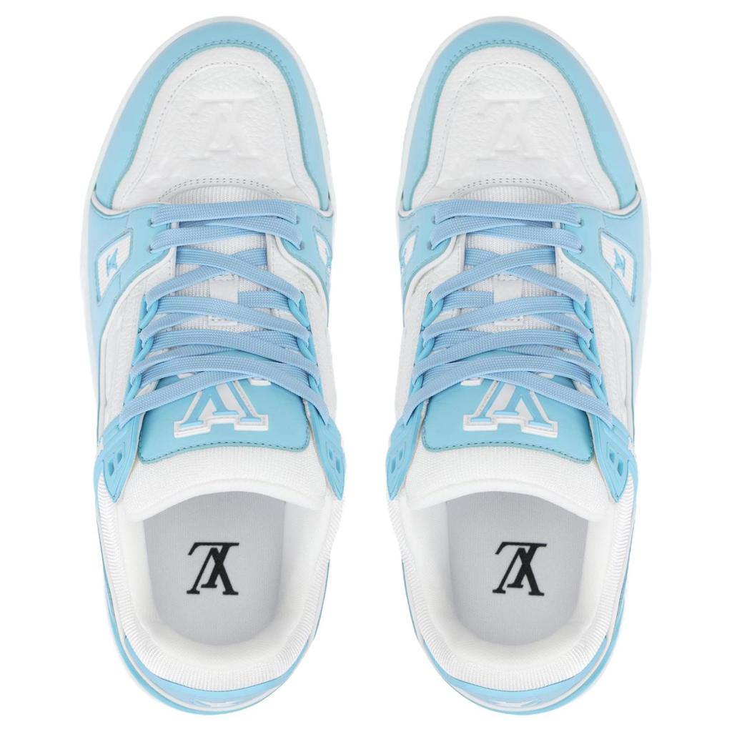Louis Vuitton Lv Trainers 'White Monogram Blue' 1ABOFI