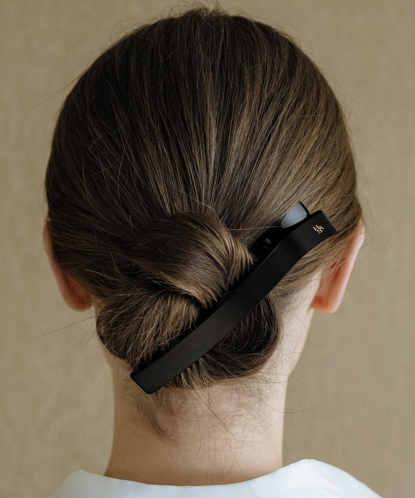 Has En003 Black Metal Hair Pin