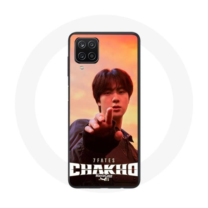 Coque pour Samsung Galaxy A12 Bangtan Sonyeondan 7 Fates Chakho Avec BTS Jin Hwan