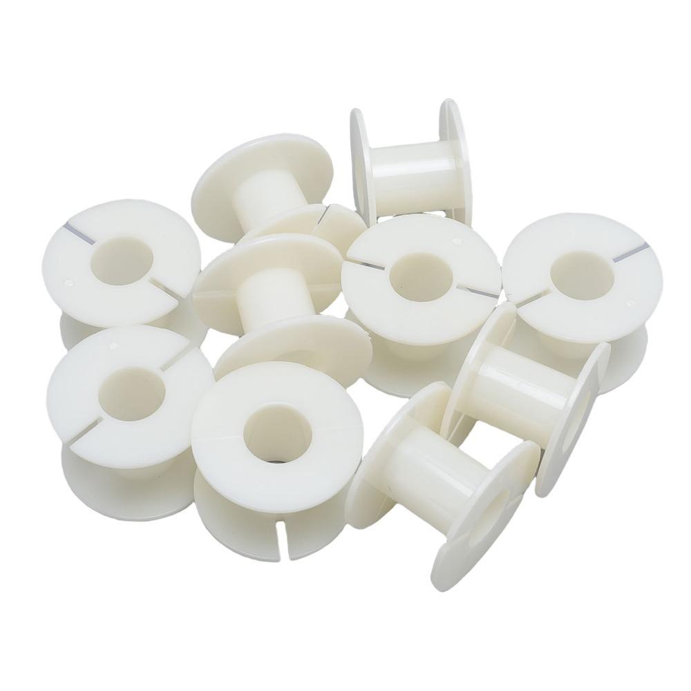 20PCS Universal 39x15x26mm Plastic Empty Wire Spools Reusable Robust Speaker Crossover Spools Thread Wire Spools Cable Inductor