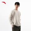 ANTA Men's Fleece-Lined Round Neck Sweatshirt