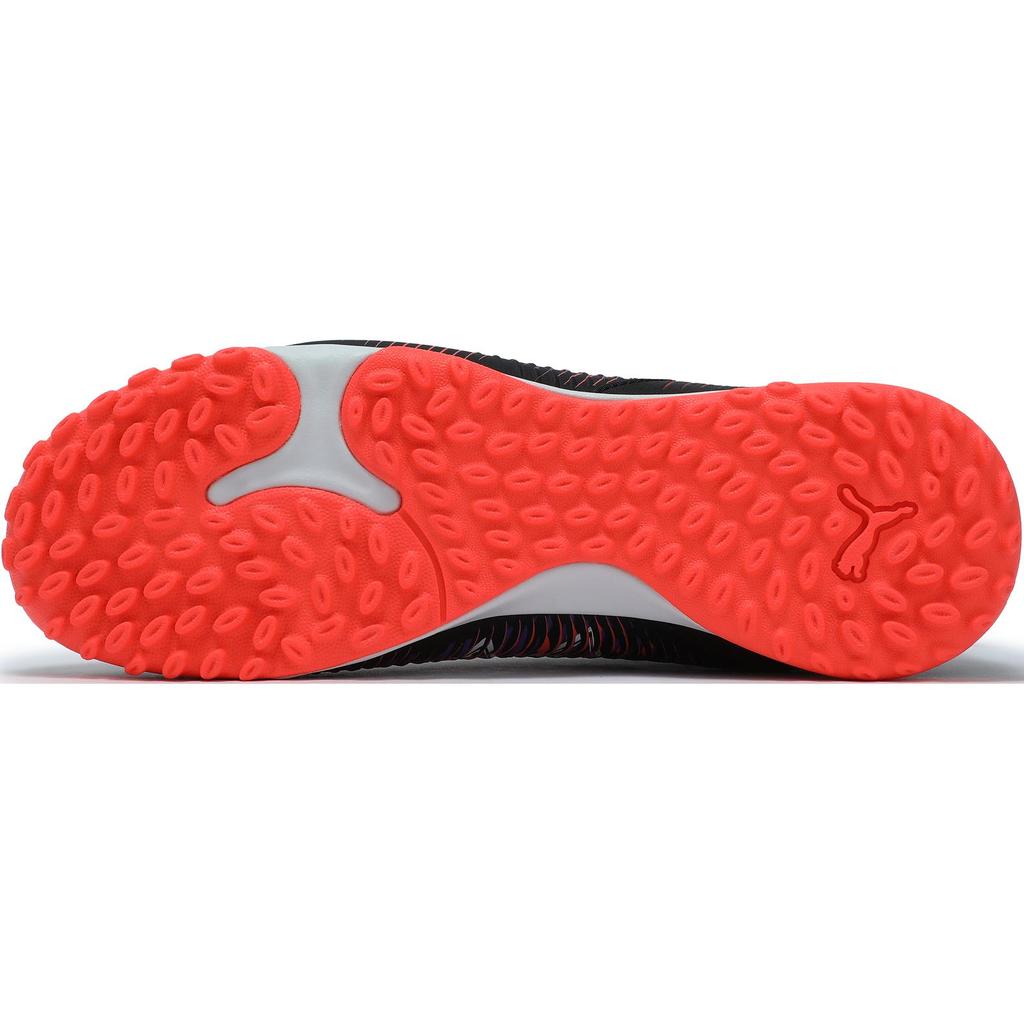 Puma Future 8 Match TT Football Series Comfortable Versatile Low-Top Kids Football Shoes Kids Football Shoes Black Puma-White Bright-Red 108391-01