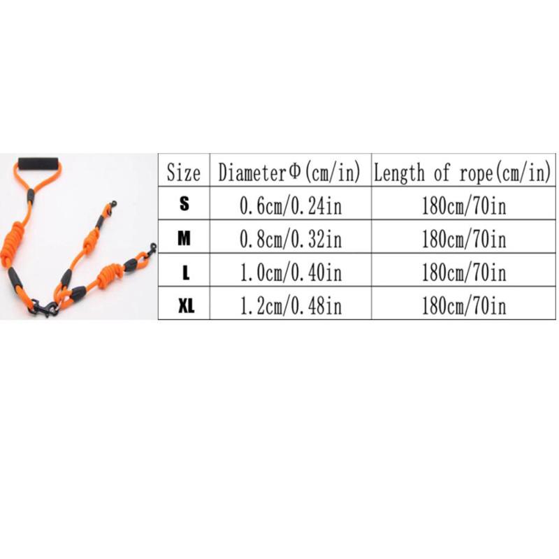 Pet Dog Walking Leash Double Twin Lead With Anti-slip Handle Pet Safety Traction Rope For Daily