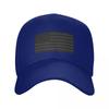 USA Flag BlackoutStealth Baseball Cap sun caps Trucker Cap Unique hats Golf Hat Unisexs Luxury Womens