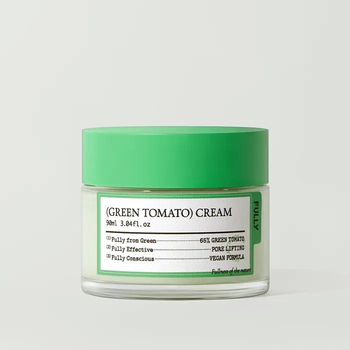 Crème de Tomates Vertes Entièrement Végétale