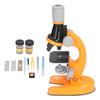 Kids Microscope Kit LED 1200X Microscope with Specimen Slides Science Educational Toy Birthday Gift