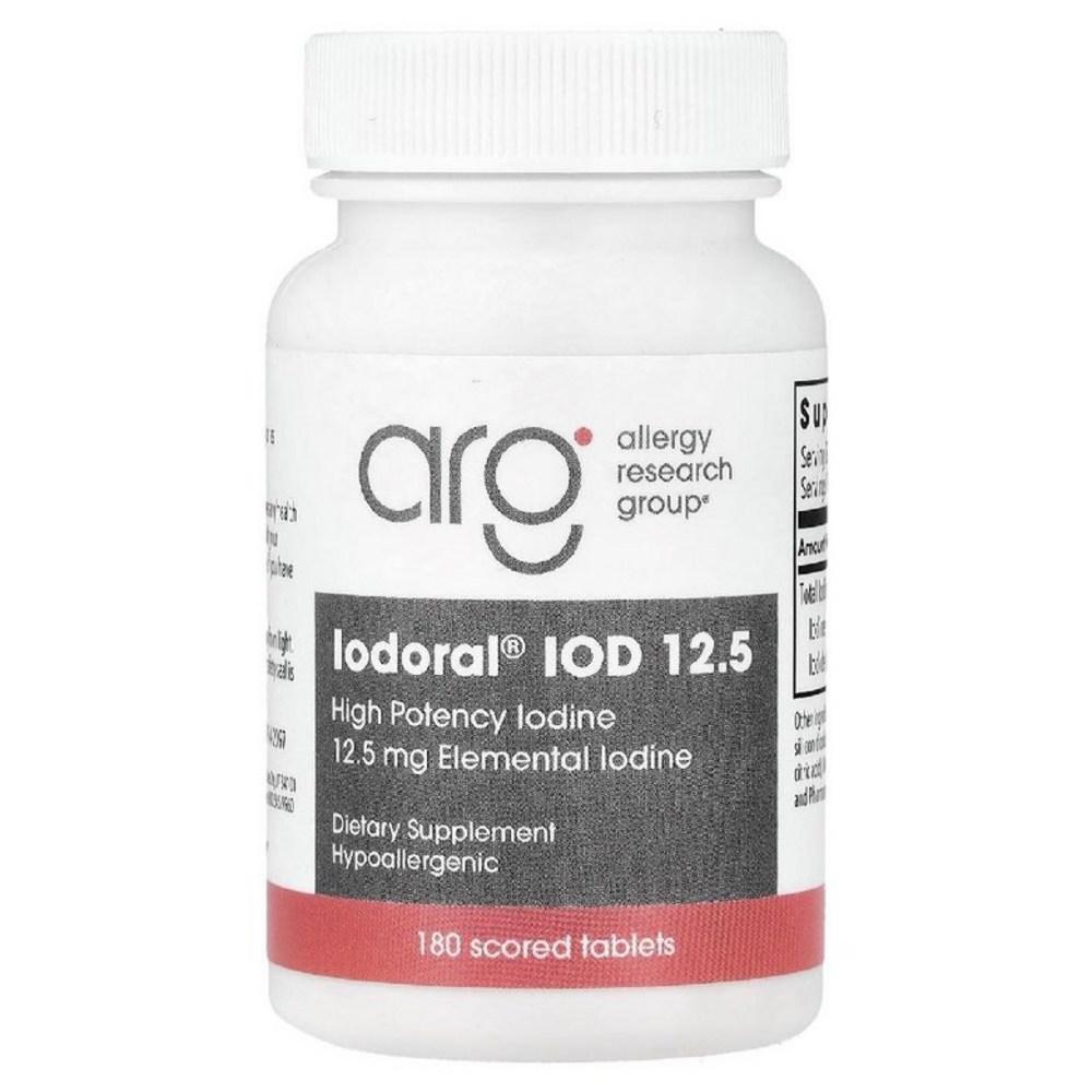 Iodoral Optimox Iodoral Iodine Iodoral IOD 12.5 12.5mg 180 Tablets 1 pcs