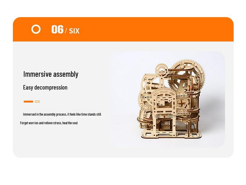 3D Wooden Puzzle Toy: DIY Creative Marble Maze for Educational Fun