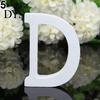 White Wooden Letter Capital Bridal Party Home Shop Name Decor Wedding Favour