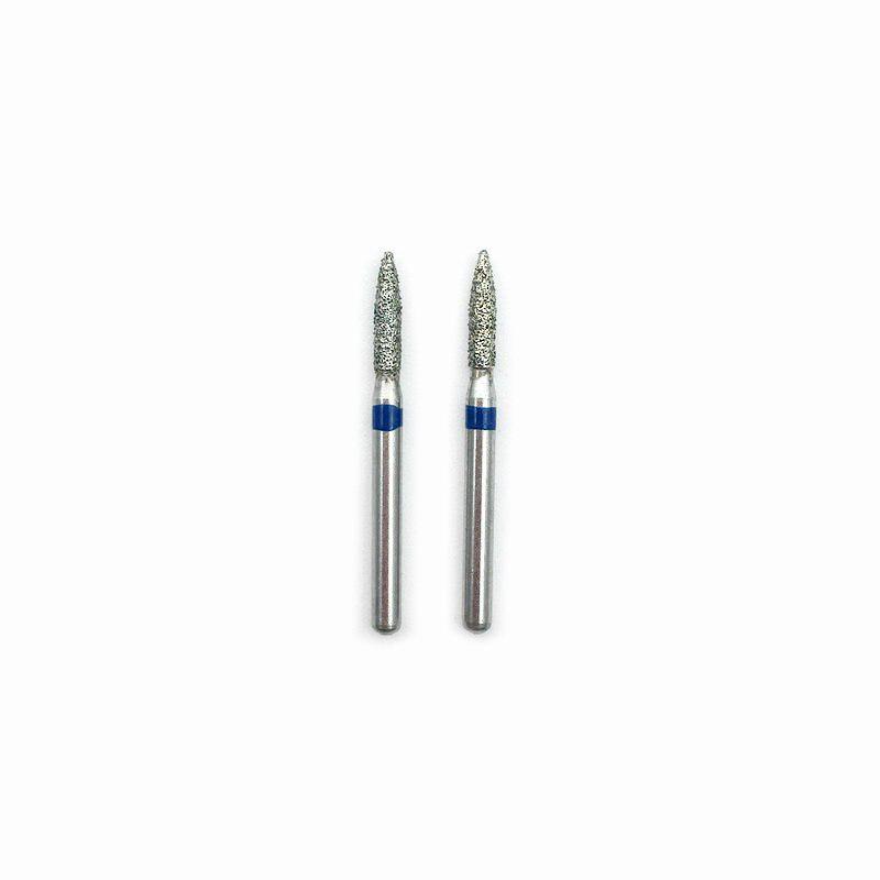 FO-20 10pcs/box Dental Diamond Burs Drill Dental Burs Dia-burs for High Speed Handpiecess Medium Dentist Tools
