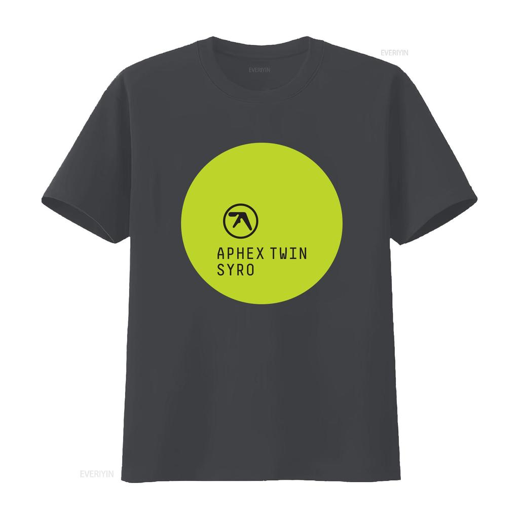 T-shirt Aphex Twin Syro Edizione Limitata con Logo Drukqs Qualità Premium per Fan di Musica Elettronica Vintage Elastica