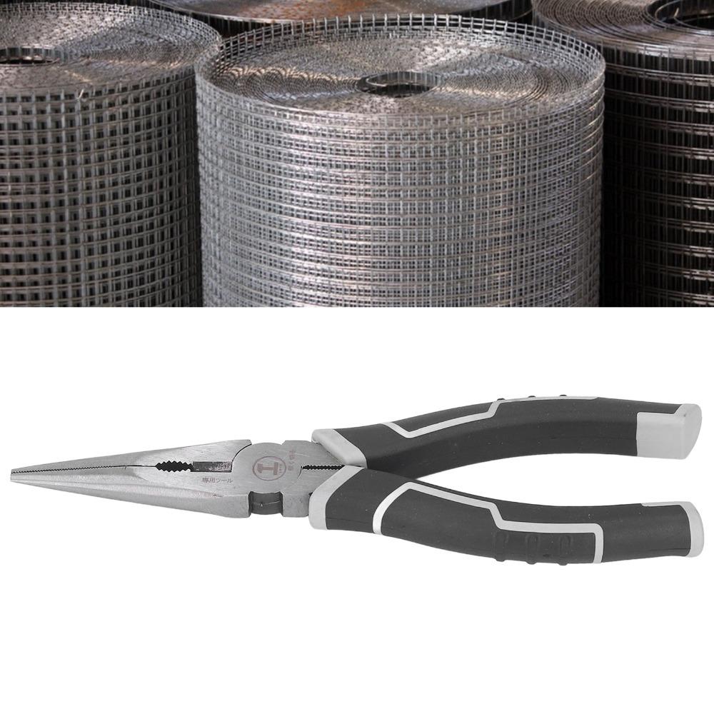 8in Combination Plier High Hardness Metal Plier Practical Lineman Plier Lineman needle-nose pliers