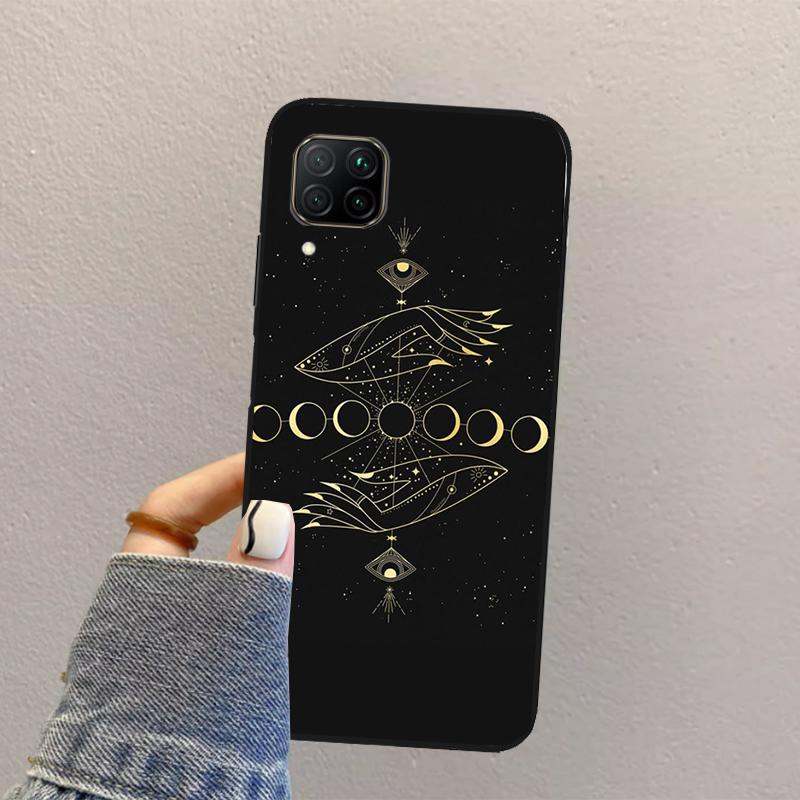 Fortune Telling Moon Stars Hands For Huawei Nova 10 9 SE 8i 11i 12i 12s Y60 Y61 Y70 Y90 Y72 Y73 Y91 P60 Pro P40 P30 Lite Case