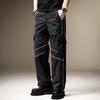 High-end American Retro Quick-drying Light and Breathable Shock Pants Men's Summer Thin Sports Outdoor Paratrooper Casual Pants