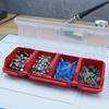 Multi-Compartment Organizer Box For Screws & Small Parts - Durable Plastic Hardware And Jewelry Storage Case