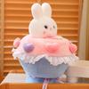 Cartoon Rabbit Plush Toy Lovely Stuffed Bouquet Bunny Doll Plushies Soft Stuffed Animal Romantic Valentine's Day Plush Cartoon Doll Toy Birthday