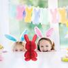 Egg Hunt Decorations Easter Bunny Honeycomb Centerpiece Minimalist Egg Ornaments Hanging Decorations for Party Table Cloth