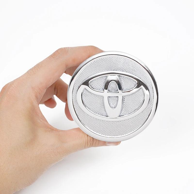 Toyota 2026 New Hub Caps 4Pcs 57/62mm Car Wheel Center Hub Caps Toyota Rav4 Aygo Yaris Corolla Camry Car Tir Car Sticker