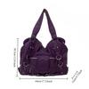 Vintage Litschimuster Damen-Tragetasche Mehrere Taschen Schulter-Umhängetasche