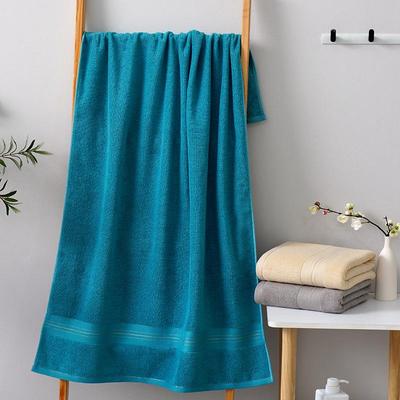 Toalla de Baño Extra Grande de Algodón Puro de Secado Rápido para Mujeres y Hombres - Absorbente con Hilo Dorado