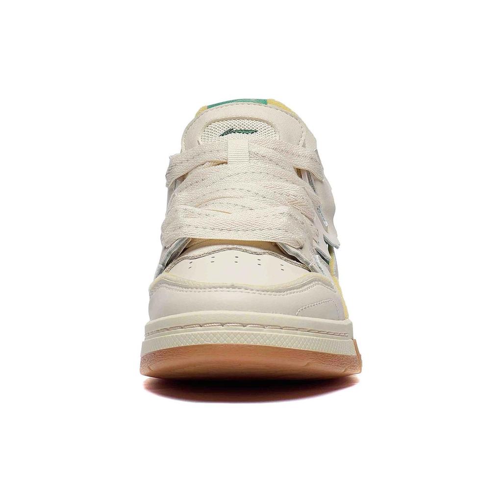 Li Ning We Wo Pro Comfortable Soft Elastic Skate Culture Shock Absorption Wear Resistant Low Top Skate Shoes Women Skate Shoes Light-Green AECT046-3