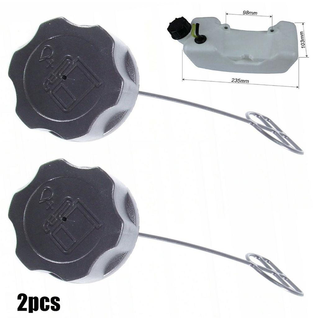 Zipper Tank Cap 2pcs/set Accessories Cap Multi-Fuel