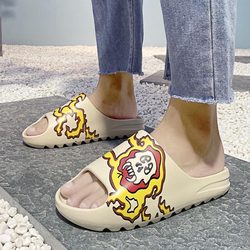 31~46 Designer Adults Children Men Women 2024 Fashion Foam Runner Summer Men's Slides Casual Slippers Beach Shoes Eva Injection
