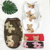 Big Dog Pet Summer Cat Vest Clothes Dog Supplies Dog and Cat Big Bear Printed Koji Fur Clothing