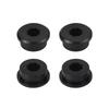 Polyurethane Mounting Kit Front Differential Bushings Long Lasting Noise Minimization Performance Upgrade Black