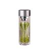 YoufuyouPai 320ml Double-Layer Glass Cup with Titanium Filter