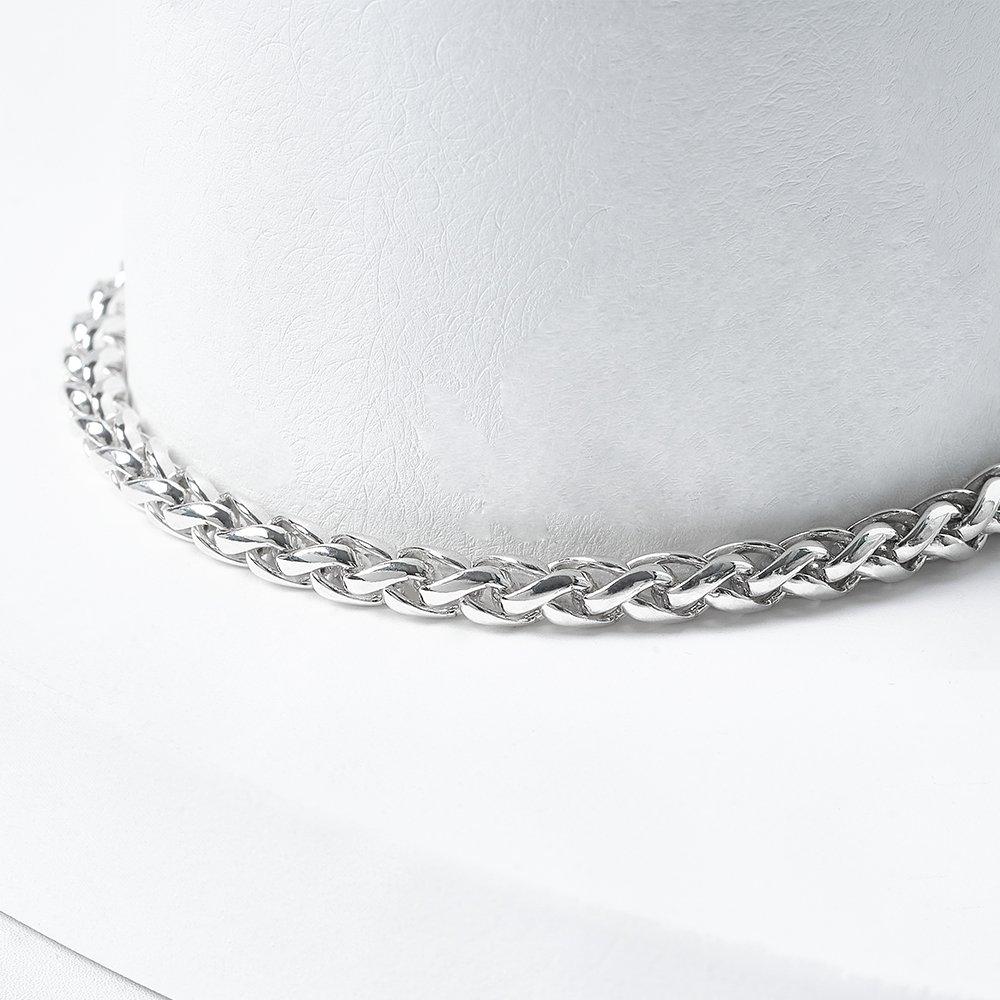 Silver925 Weaving Bold Chain Bracelet