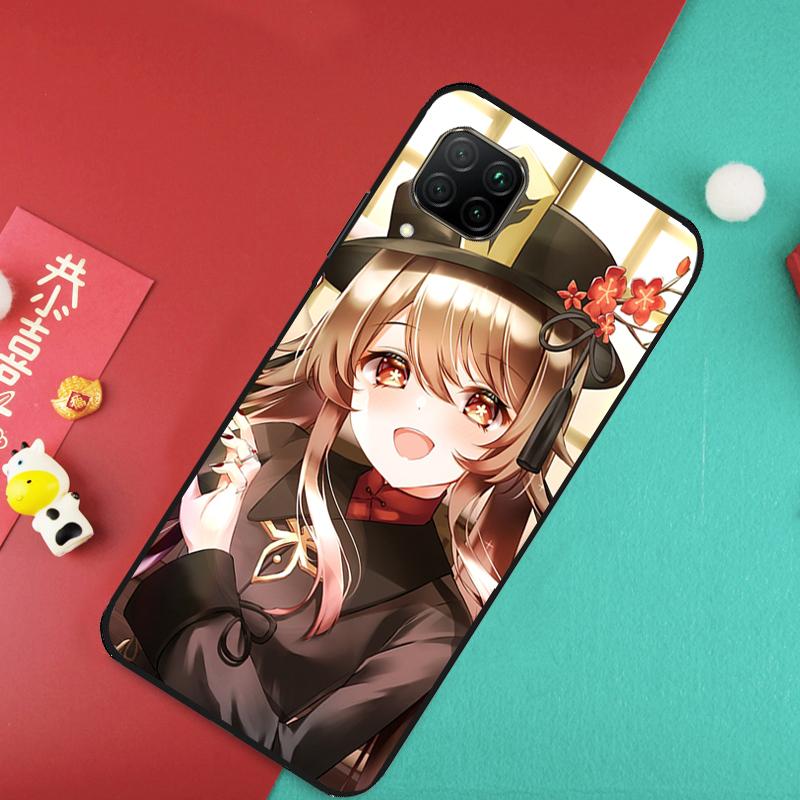 Genshin Impact Zhongli Hutao For Huawei Nova 9 10 SE 11 Pro 7i 8i 11i 12i Y73 Y72 Y61 Y91 Y90 Y70 Y60 P30 P40 Lite Case