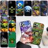 QE27 TMNT Phone Case for Samsung Galaxy S20 S21 S22 Ultra FE + Plus A21S A22 A24 A25 A26 A30 A30S A31