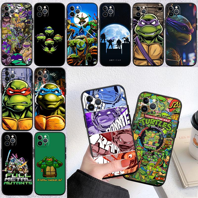 QE27 TMNT Shell Phone Case for Samsung Galaxy Note 10 20 S23 S24 S25 Ultra FE Plus Edge Lite A02S A35 A07 A17