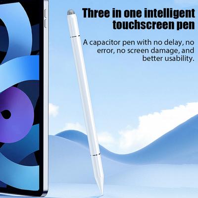 3 In 1 Universal Stylus Pen for Tablet Mobile Android IOS Phone iPad Accessories Drawing Tablet Capacitive Screen Touch Pen