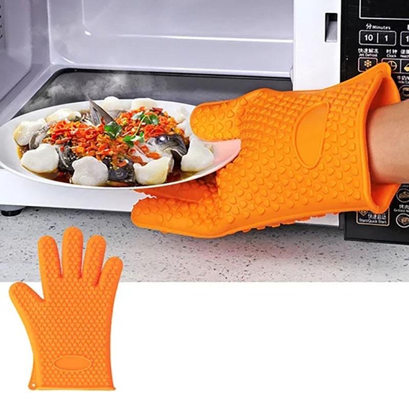 Versatile Silicone Heat Resistant Gloves For Kitchen Oven Grill And Bbq Adventures