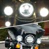 4.5" 30W LED Angel Eye Motorcycle Fog Light for Harley, Off-road Auxiliary Spotlight