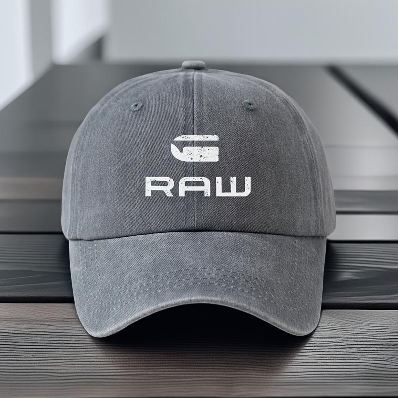 

A Unisex Adjustablesize Baseball Cap with a Stylish RAW Print Vintage Design and Outdoor Casual Style One Size