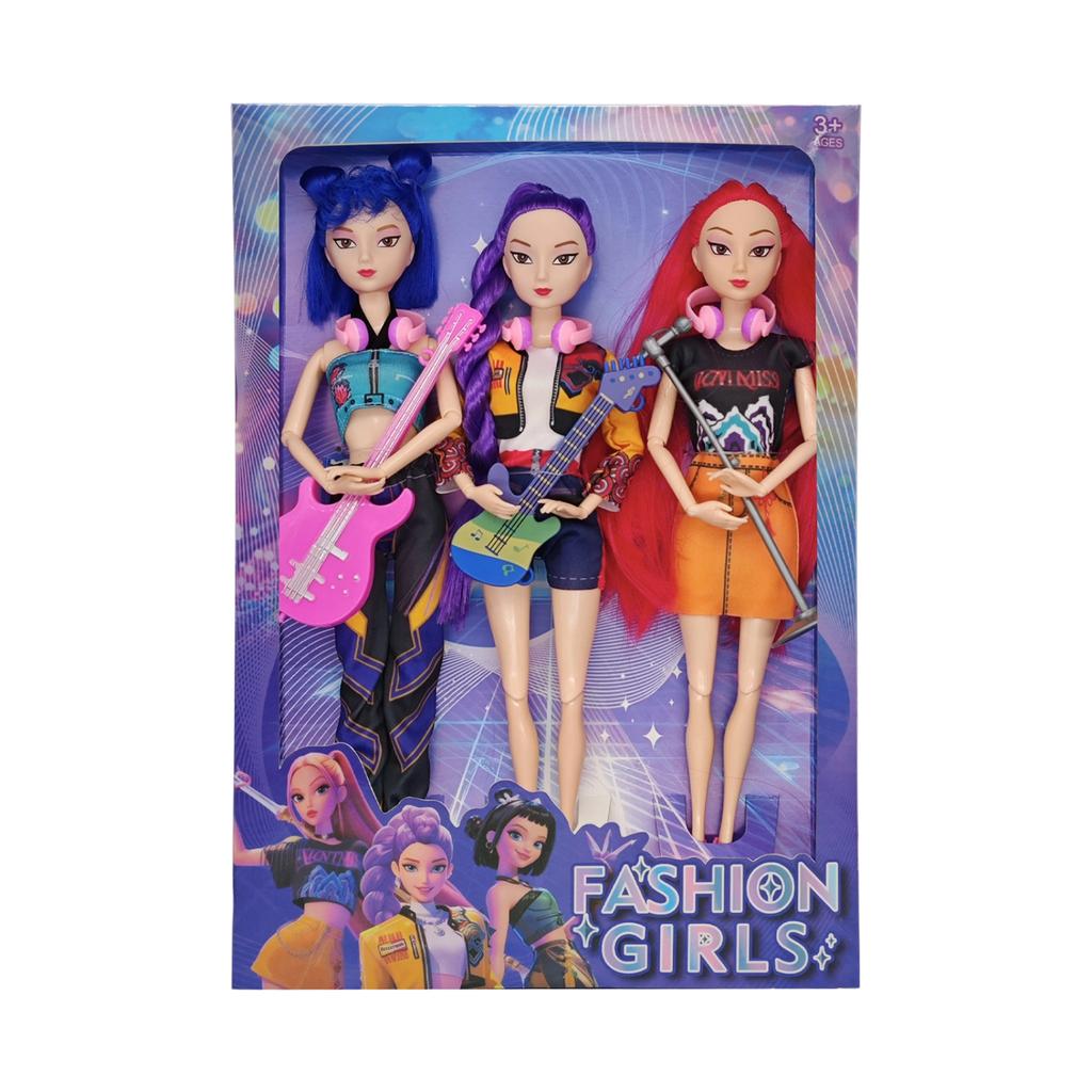Fashionable Plastic Doll Figures Collection With Unique Stylish Outfits And Colorful Hairstyles Perfect Gift For Kids To And Creat