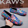 Pacecraft Shoes 39-48 Design Chinese Style Northeast Dahua Loafer Single Shoes For Man Cool Comfy Driving Soft Comfortable Boat Shoes Gift