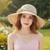 Hollow Out Women Fisherman Hat Crochet Bucket Hat Casual Sunshade Hat  Hiking