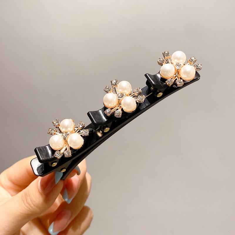 Autumn & Winter Coffee Hair Clip: Women's Seamless Duckbill, BB & Bangs Clips