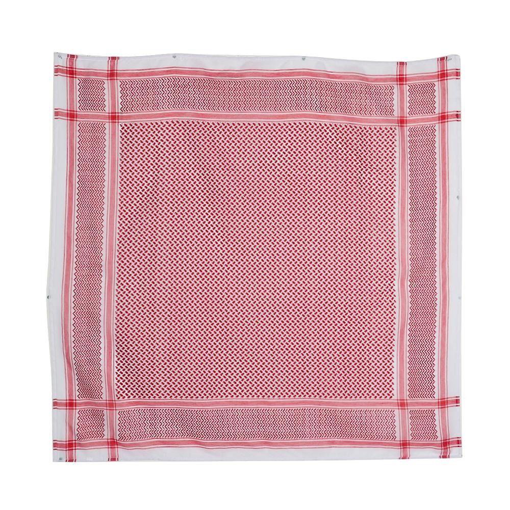 1Pcs Square Neck Wrap Arabic Turban Hijab Multifunction Headwrap Plaid Shawl  Adults