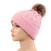 Keep Warm Knitted Beanies Ear Protection Pompoms Hat High Quality Winter Autumn Hats  for Woman/Men