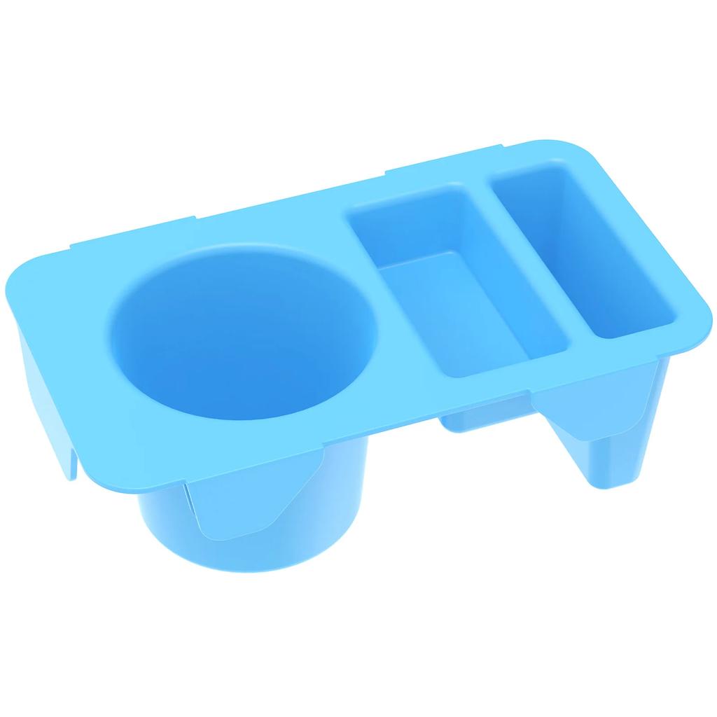 EVA Bag Top Storage Tray Beach Bag Cup and Phone Holder Outdoor Travel Camping Soft Waterproof Tote Bag Organizer Tray