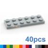 40Pcs Self-Assembly High-Standard Building-Set Building-Bricks High-Standard Thin High-Standard Figurineures Construction Pieces High-Standard