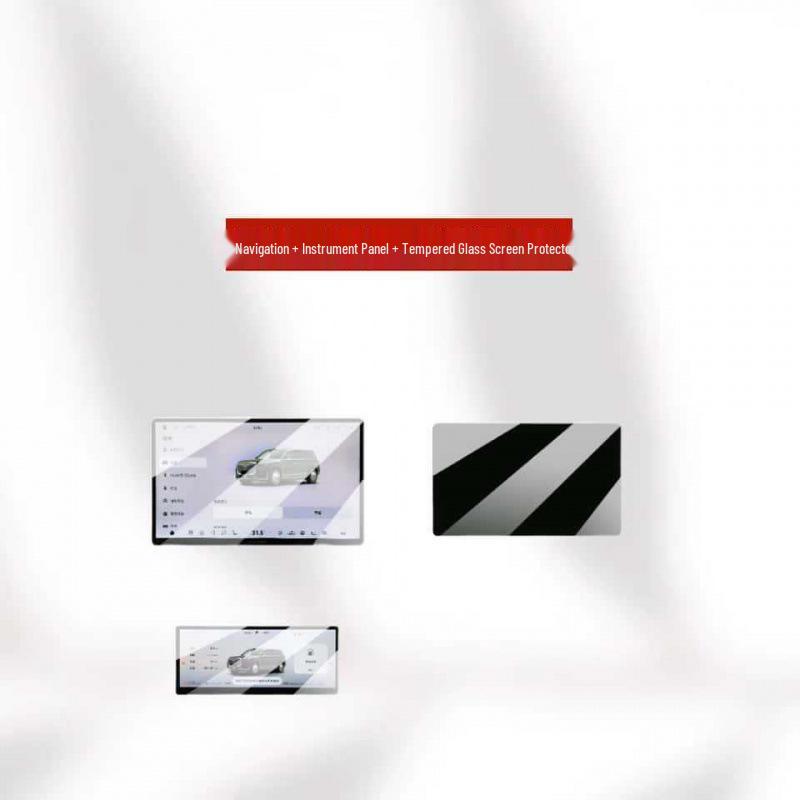 Tempered Film Protective Cover for Lantu Tianshan - Fits 26 Models, Central Control Film, Car Interior Decor Accessories