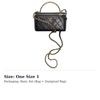 Chanel Borsa da Mano in Pelle di Pecora Metallo Dorato Donna Nera AP3383-B12915-94305
