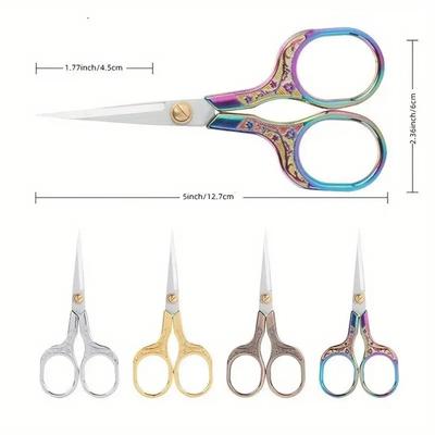 1PC Stainless Steel Vintage Scissors Sewing Fabric Cutter Embroidery Tailor Thread Scissor Tools for Sewing Shears